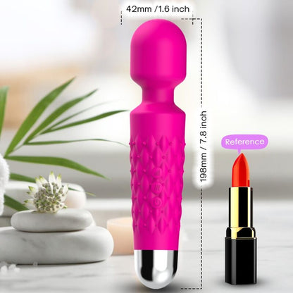 Armony Massagers- Poștaș Masager & Vibrator Cu Cap Super Flexibil Fucsia