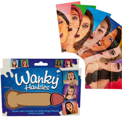 Spencer & Fletwood- Wanky Hankies 7 Batiste Extra Mari Pentru Femei