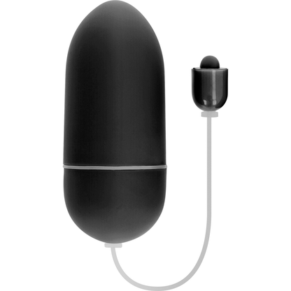 Online - Egg Waterproof Black Vibrator with 10 Vibration Modes, Waterproof, Body Safe Material