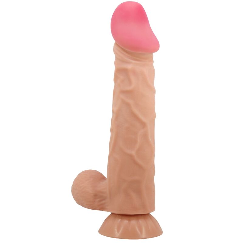 Pretty Love High Grade- Dildo Realist Cu Ventuză Cu Piele Glisantă Seria Sliding Skin 24 Cm