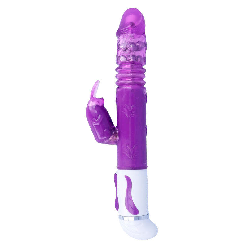 Intense Vibrator Estuard Purple Rabbit, 12 Vibration Modes and 4 Rotation Modes, Intense Couples Toys