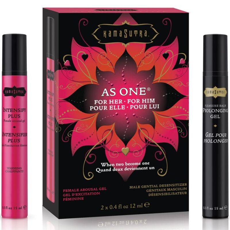 Kamasutra Kit For Couples - Intensify Plus and Prolonging Pleasure Balm, 12ml each, Intensifies Sensual Pleasure