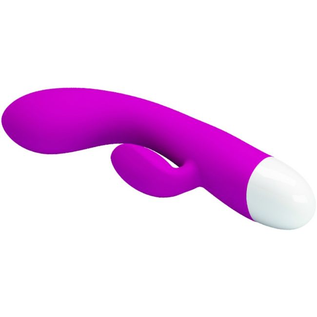 Pretty Love Smart - Eli Smart Vibrator with 30 Functions, Rechargeable, Soft Silicone, Double Stimulation