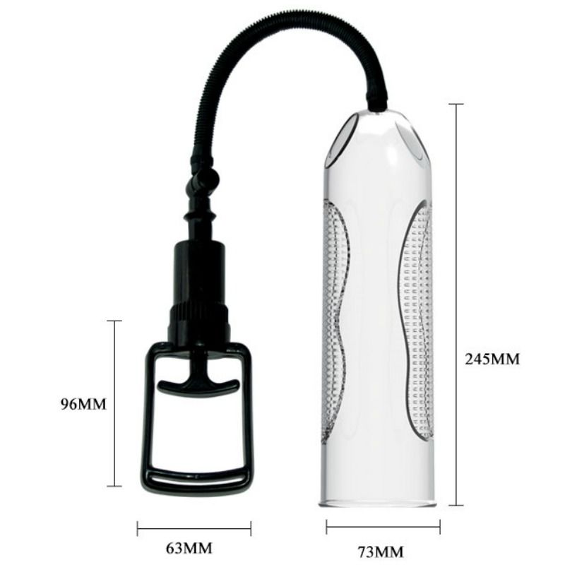 Pretty Love Male - Alexander Penis Pump Vibrators, Multifunctional, With Pleasant Vibrations, Transparent, With Perfect Sealing