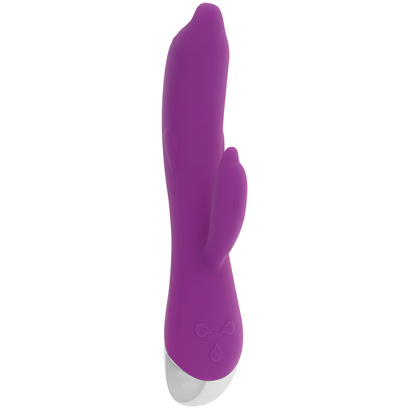 Ohmama Vibrators - Dolphin Flexible Vibrator 22 cm, Lilac, with 6 Speeds and Funny Design