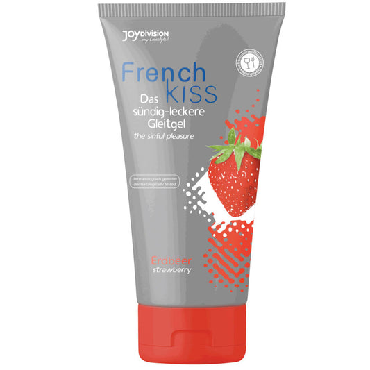 Joydivision French Kiss - Oral Sex Gel With Strawberry Flavor, 75 ml