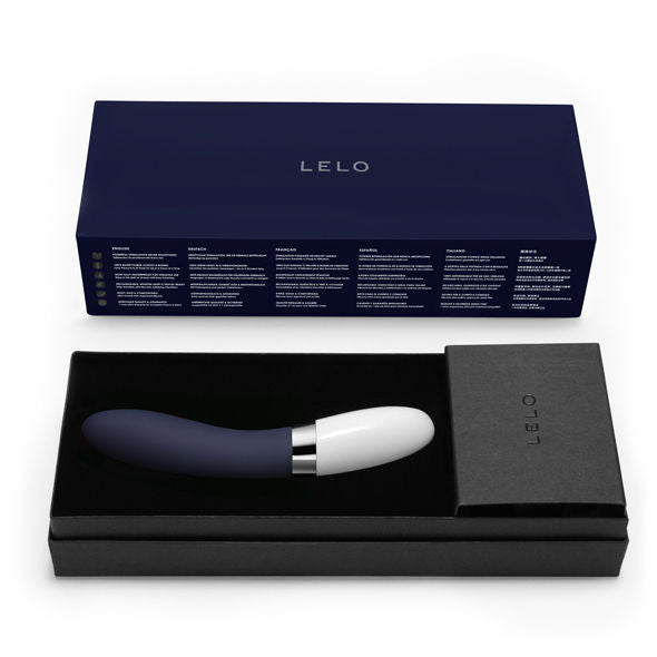 Lelo - Liv 2 Blue Vibrator with 8 Vibration Models and Body Safe Silicone