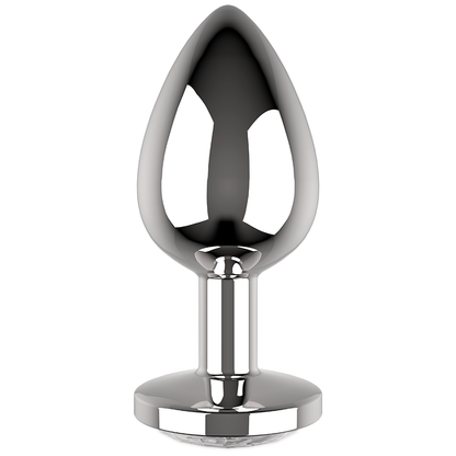 Coquette Toys-Dop Anal Chic Desire Metalic De Culoare Albă Dimensiune L 4 X 9Cm