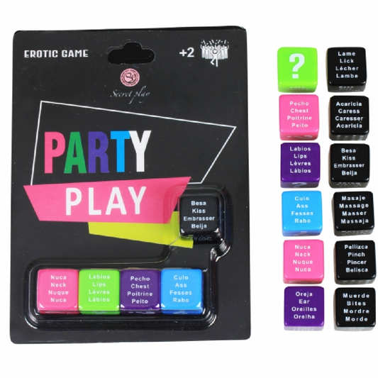 Secretplay 100% Games - 5 Dice Party Game - Fun for Adults and Friends