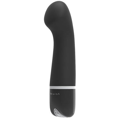 B Swish - Bdesired Deluxe Curve Black, 6 Functions Curved Silicone Massager, Total Length 15.24cm, Waterproof