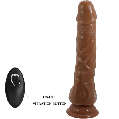 Baile Dildos- Vibrator Realist Bodach Cu Ventuză Cu Telecomandă