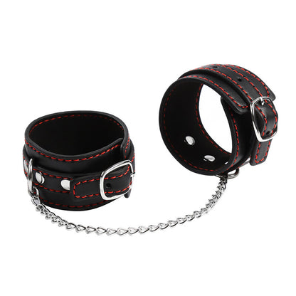 Ohmama Fetish Simplicity - Small Wrist Restraints, Composition: (PVC and Metal) 85% PVC, 15% Iron, Adjustable from 14 to 24 cm, Body Safe Material