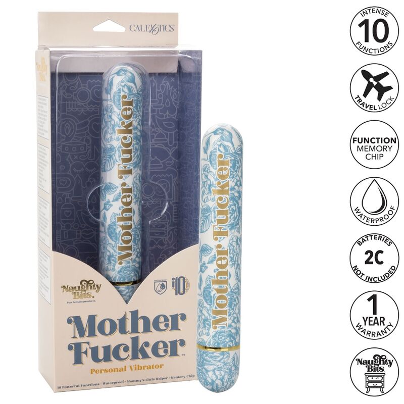 California Exotics - Mother Fucker Personal Vibrator with 10 Vibration Modes