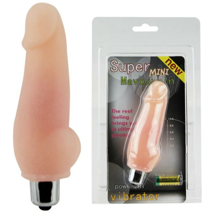 Baile Vibrators - Super Mini Vibrator Mavouvin, Powerful Vibrations, Batteries 1LR1 1.5 V, Material TPR, Measurements: See Image