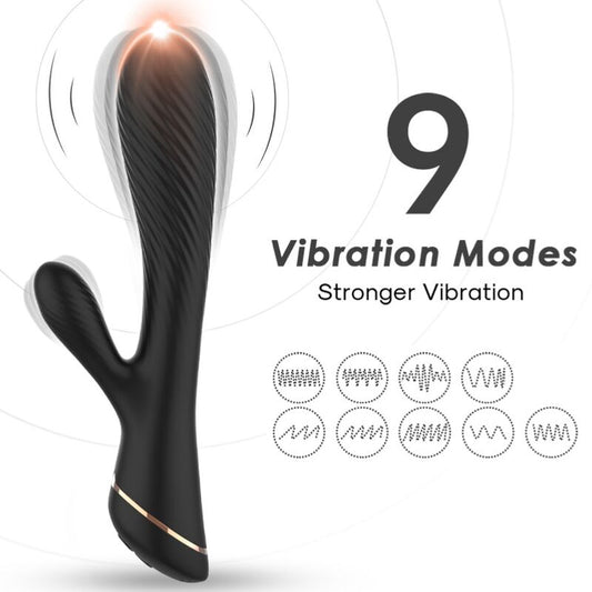 Armony Vibrators- Vibrator Iepure Silicon Negru