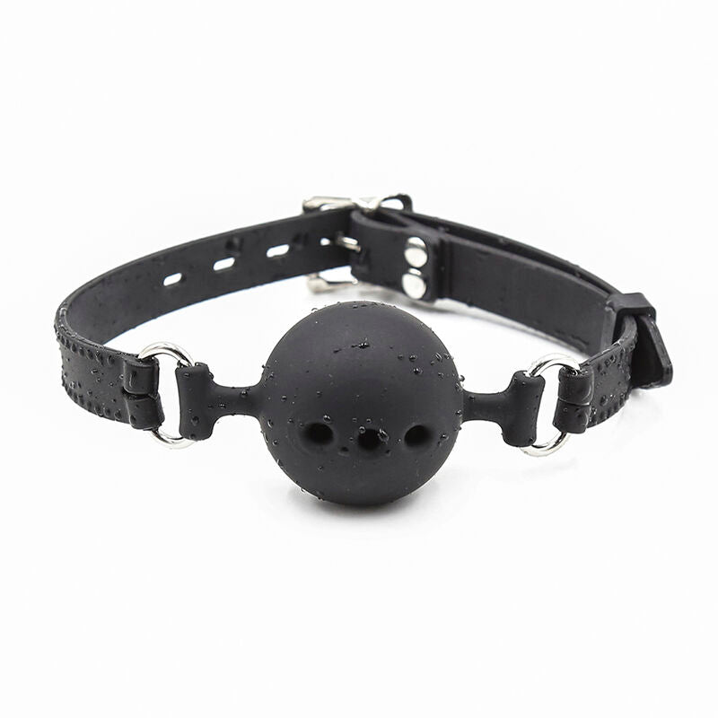 Ohmama Fetish-  Respirabil Silicon Respirabil Ball Gag Dimensiune L