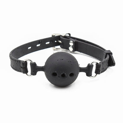 Ohmama Fetish-  Respirabil Silicon Respirabil Ball Gag Dimensiune L