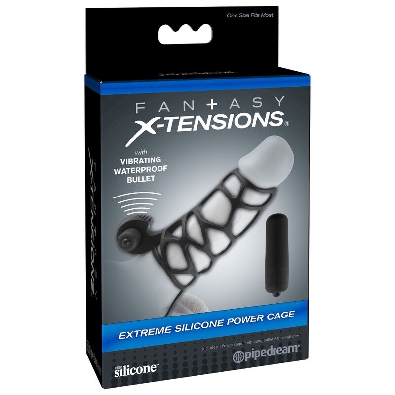 Fantasy X-Tensions-Fantasy X Tensiuni Extreme Cușcă  Din Silicon