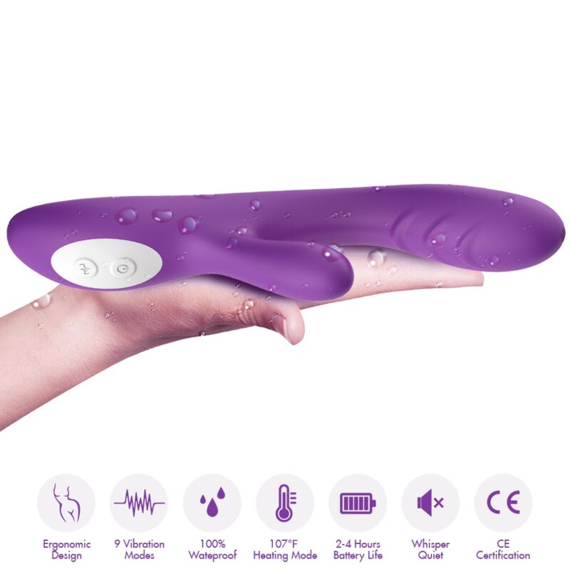 Armony Vibrators- Scânteie Vibrator Efect De Căldură Violet