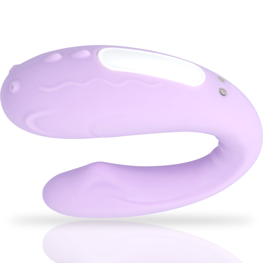 Mia - Rin Remote Control Partner, Rechargeable Couple Vibrator, Medical Silicone, 10 Vibration Programs, Waterproof