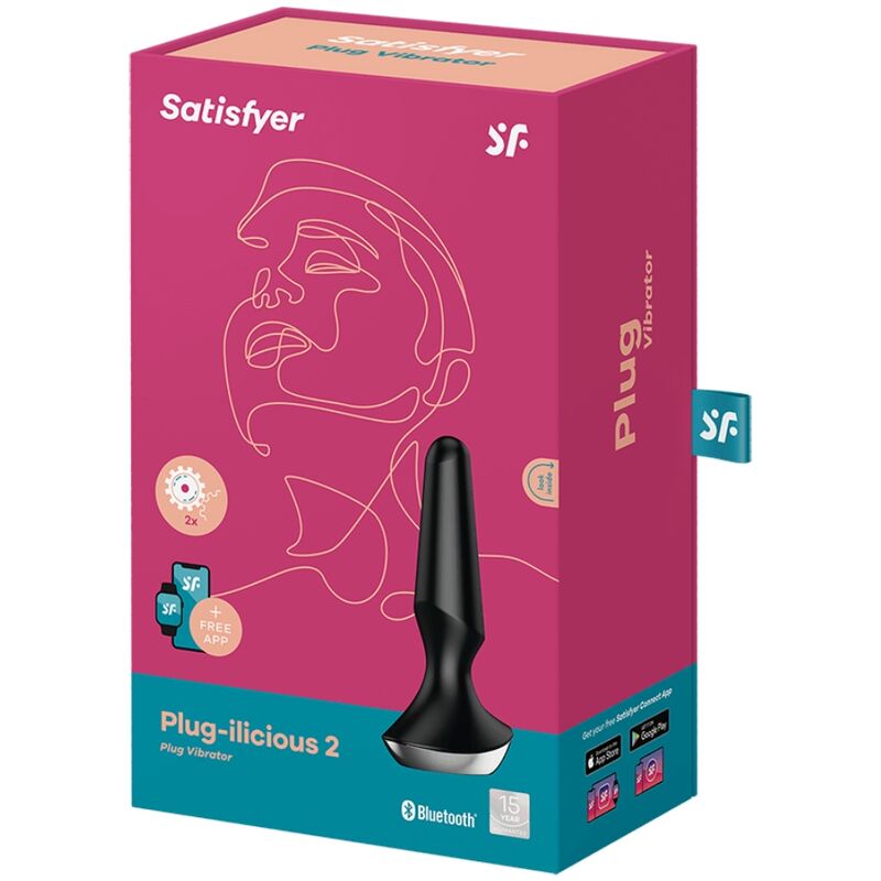 Satisfyer Connect- Ilicious 2 Dop Anal Vibrator Negru