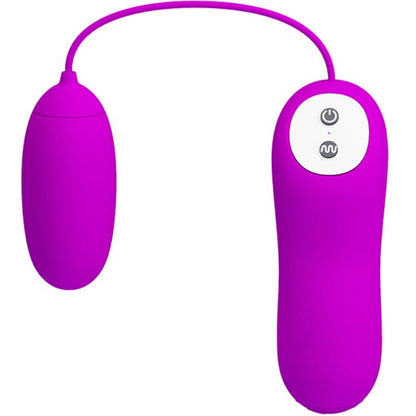 Pretty Love Flirtation - Eunice Double Egg Vibrator for Clitoral and Vaginal Pleasure