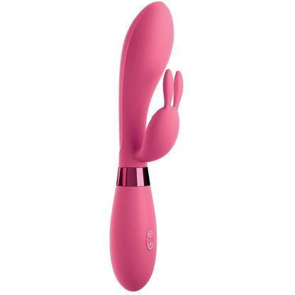 OMG - Pink Rabbit Vibrator With 10 Vibration Modes and Soft Silicone