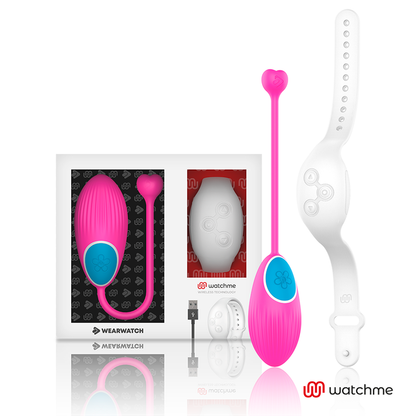 Wearwatch - Fuchsia / Niveo Remote Control Egg, Waterproof Vibrator With Watchme Technology