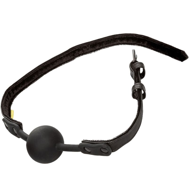 California Exotics - Boundless Ball Gag - BDSM Ball Gag with Silicone Ball and Vegan Leather Strap, Fully Adjustable