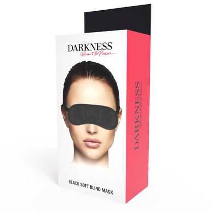 Darkness Bondage - Black Satin Eye Mask