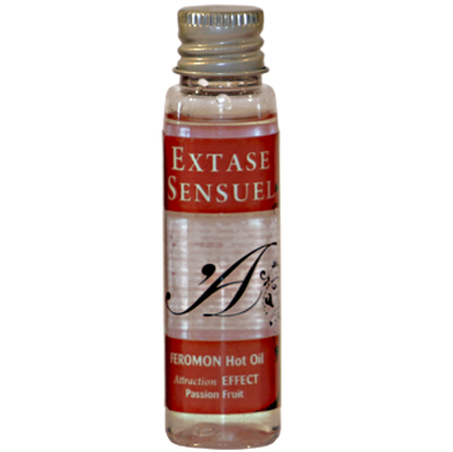 Extase Sensual-Ulei De Masaj Cu Efect Termic Cu Feromoni Din Fructul Pasiunii De Călătorie 35 Ml