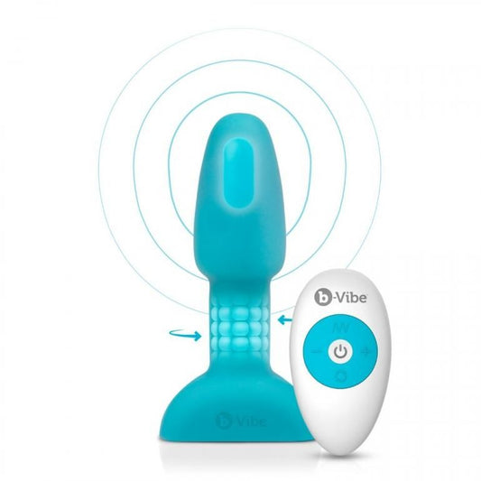 B-Vibe-  Rimming Petite Cu Telecomandă Teal