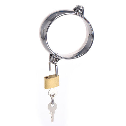 Ohmama Fetish - Metal Handcuffs With Lock, High Quality Materials, Optimal Sizes