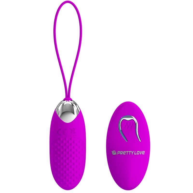 Pretty Love Smart - Joanna Remote Control Egg Vibrator with 12 Vibration Functions and Dimensions of 14 cm