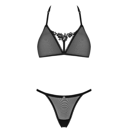 Obsessive Sets-  Celia Noir Set 2 Piese Xs/S