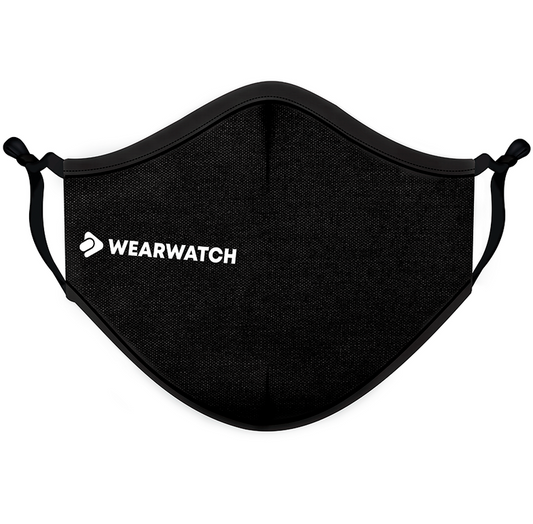 Wearwatch - Reusable Face Mask, 3 Layers, Stylish Design, Comfortable Fit