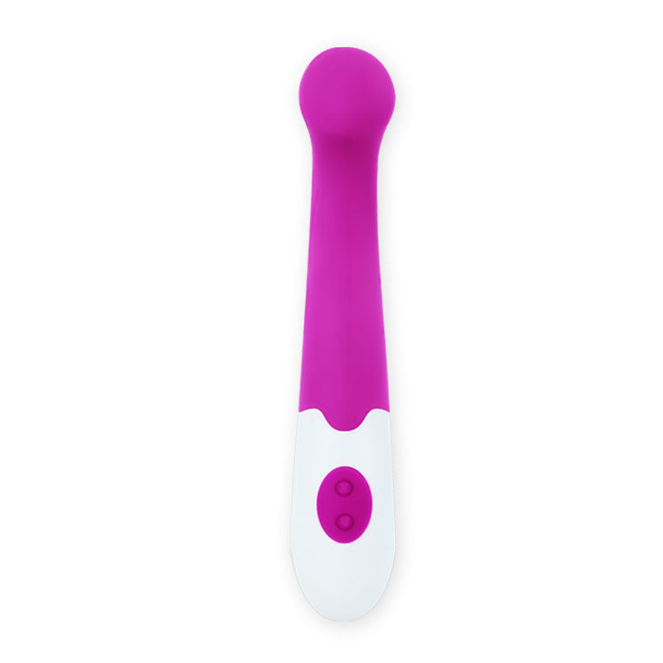 Pretty Love Flirtation - Charles Vibrator Purple, 30 Vibration Modes, FDA Approved Silicone, Stylish and Ergonomic