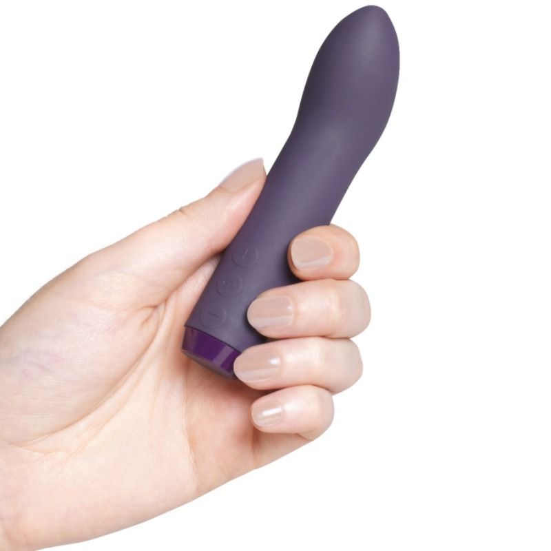 Je Joue - Bullet Vibrator for G-Spot Purple, Rechargeable with 5 Speeds and 7 Vibration Patterns, Waterproof