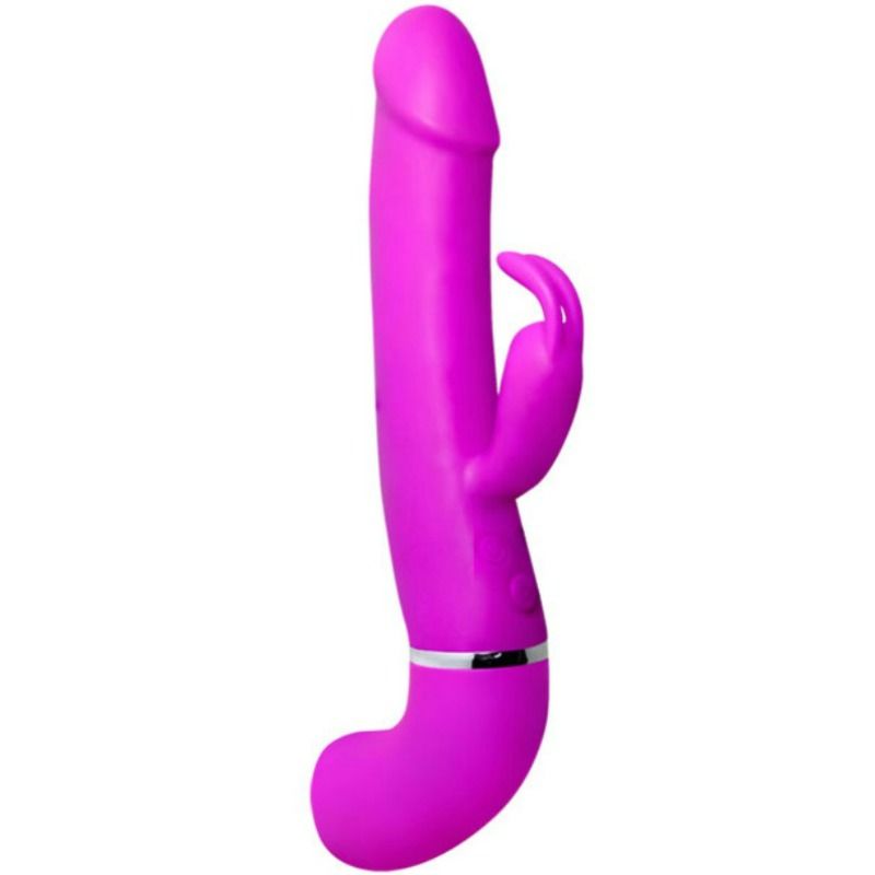 Pretty Love Smart - Henry Vibrator with 12 Vibrations, Bunny Clitoris Stimulation and Squirt Function, USB Rechargeable