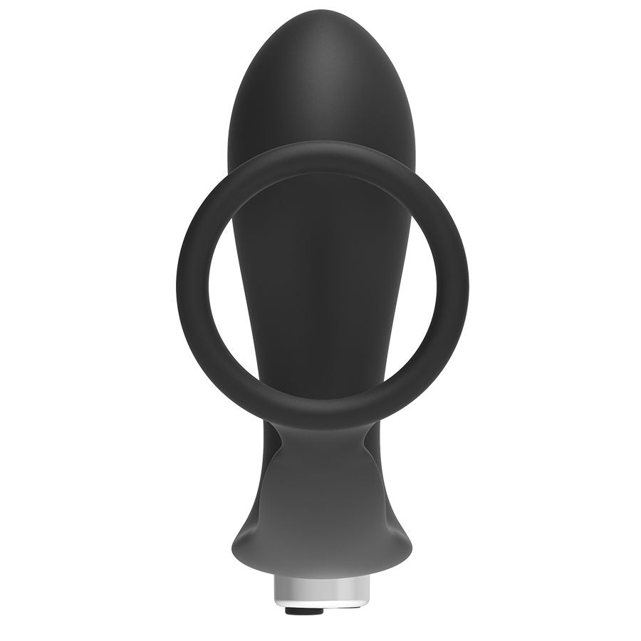 Addicted Toys Rechargeable Prostate Vibrator Model 1 - Black, 10 Vibration Modes, 100% Medical Silicone