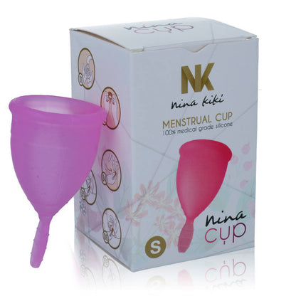 Nina Kikõ-Nina Cup Cupa Menstruală Dimensiune Violet S