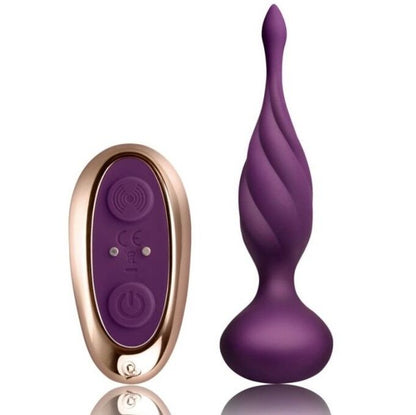 Rocks-Off - Lilac Discover Anal Stimulator with Remote Control and 10 Vibration Levels