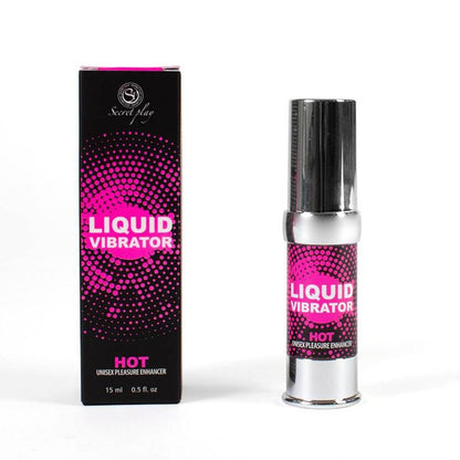 Secretplay Cosmetic - Strong Stimulating Liquid Vibrator with Strawberry Flavor 15 ml