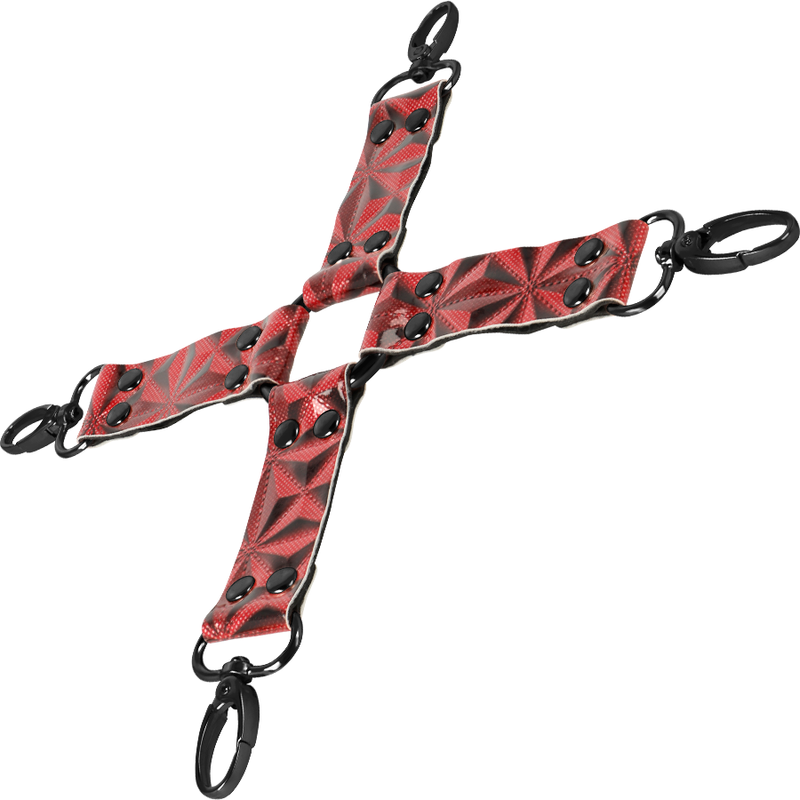 Begme Red Edition - Hog Tie Premium Vegan Leather With Nickel Free Metal