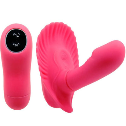 Pretty Love Flirtation - 30 Modes Vibrating Shell, Luxury G Spot Vibrator, Medical Silicone Red