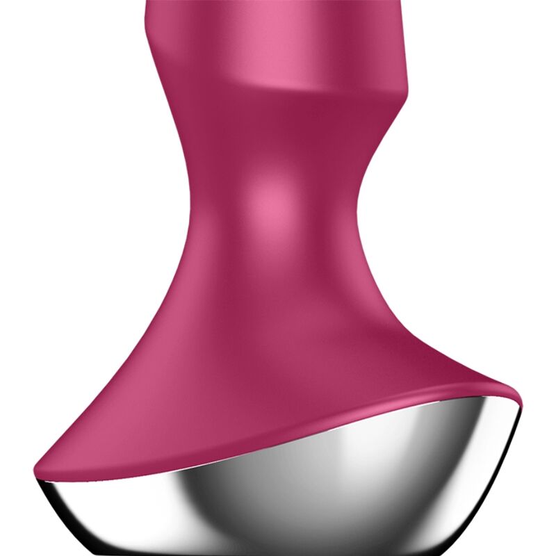 Satisfyer Connect - Ilicious 2 Anal Plug with 2 Motors, App Control, Water Resistant - Berries