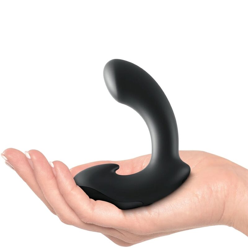 Sir Richards - Black Silicone P-Point Prostate Massager 10.1 cm