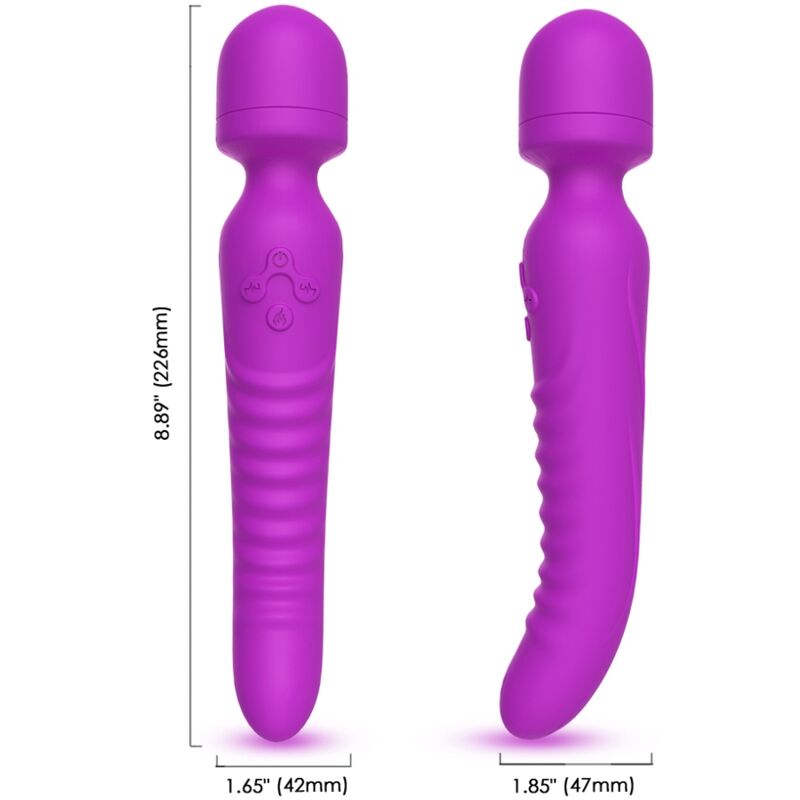 Armony Massagers- Misiunea De Masaj & Vibrator Efect De Căldură Violet