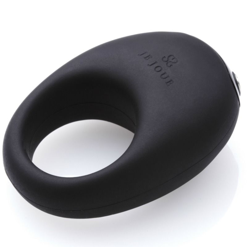 Je Joue - Mio Cock Ring with External Vibration, Soft Silicone, Black