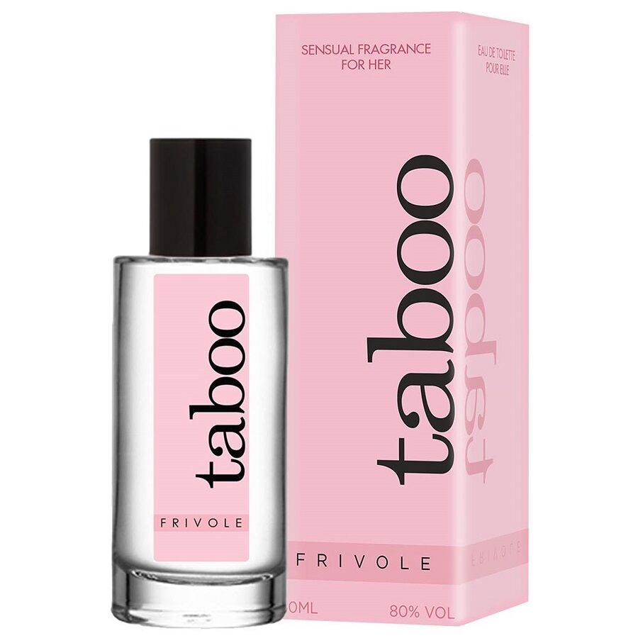 Taboo Frivole Sensual Perfume For Her 50 ml - Aphrodisiac Aromas with Sandalwood and Ylang